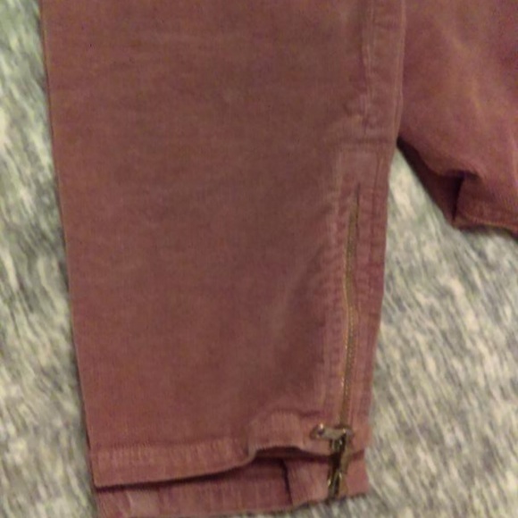 Paige mauve corduroy size 29 - Picture 2 of 4